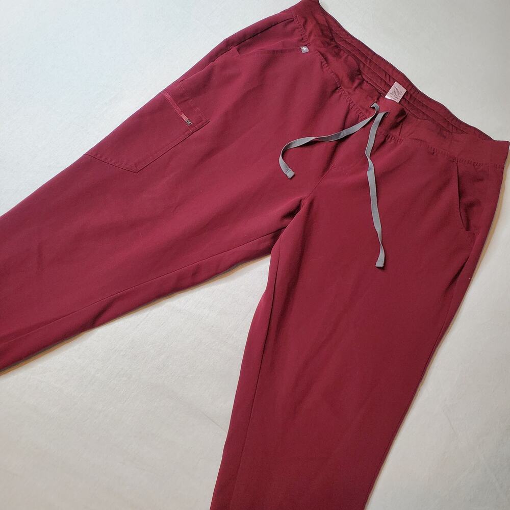 Figs Women's Size XXL Zamora 2.0 Jogger Scrub Pants Red W18SW2005